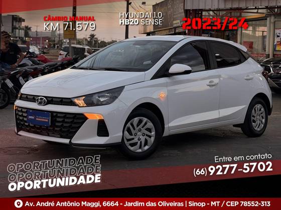 HYUNDAI HB20 1.0 12V FLEX SENSE PLUS MANUAL HYUNDAI HB20 1.0 12V FLEX SENSE PLUS MANUAL